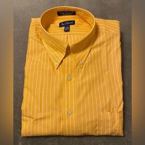 Men’s Paul Fredrick Cotton Broadcloth Dress Shirt